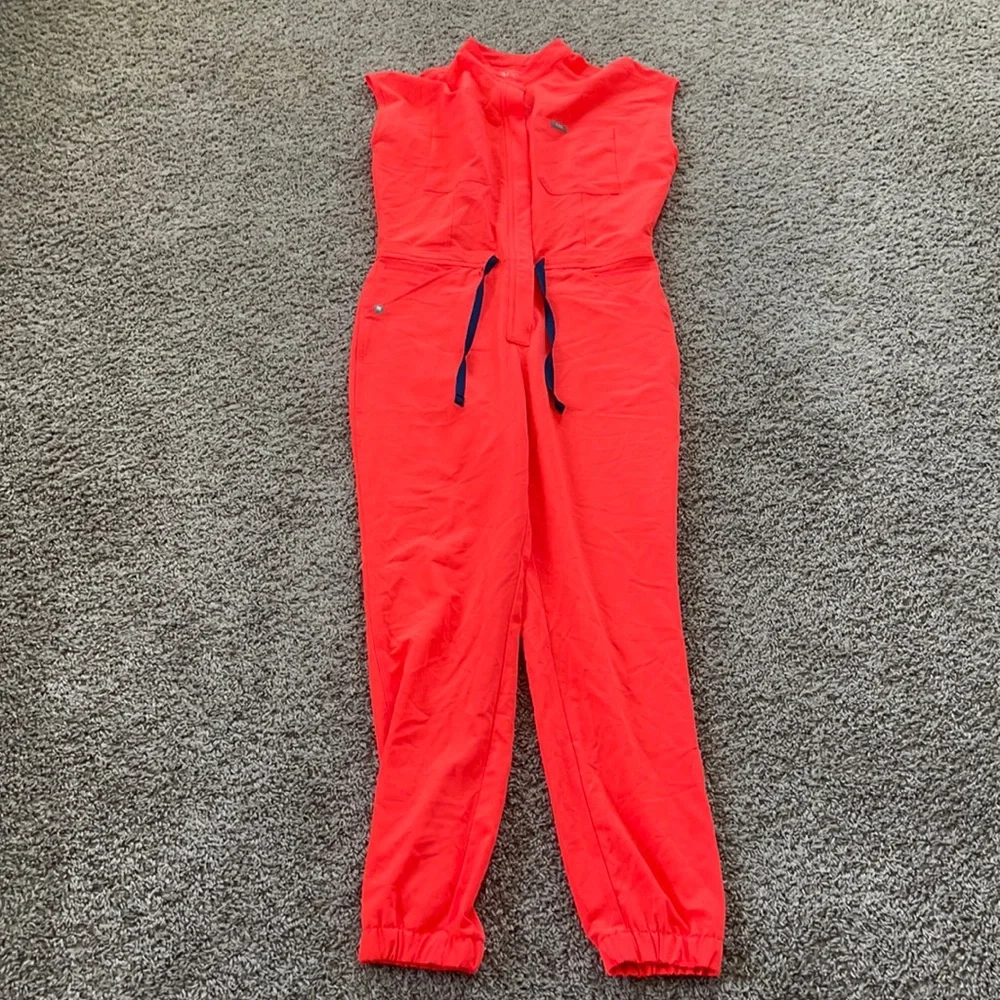 Figs Women's Rafaela Cargo ScrubJumpsuit M